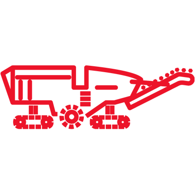 Asphalt Mill & Pave Icon