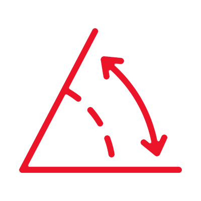 Slope and Grading Icon