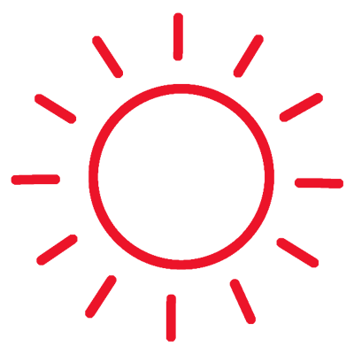 Heat & UV Ray Defense Icon